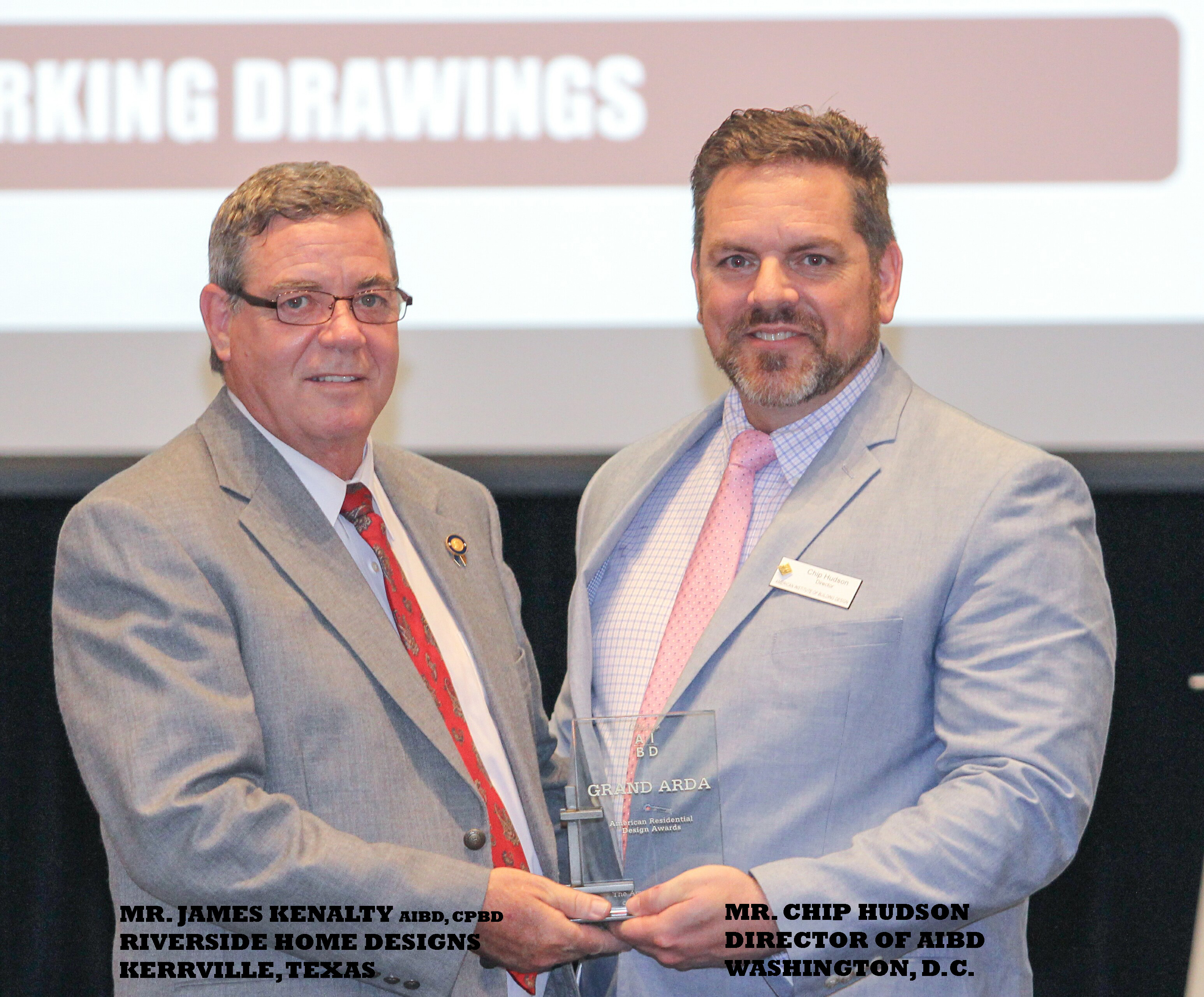 Award-winning architectural drawings for Medina Texas ranch home