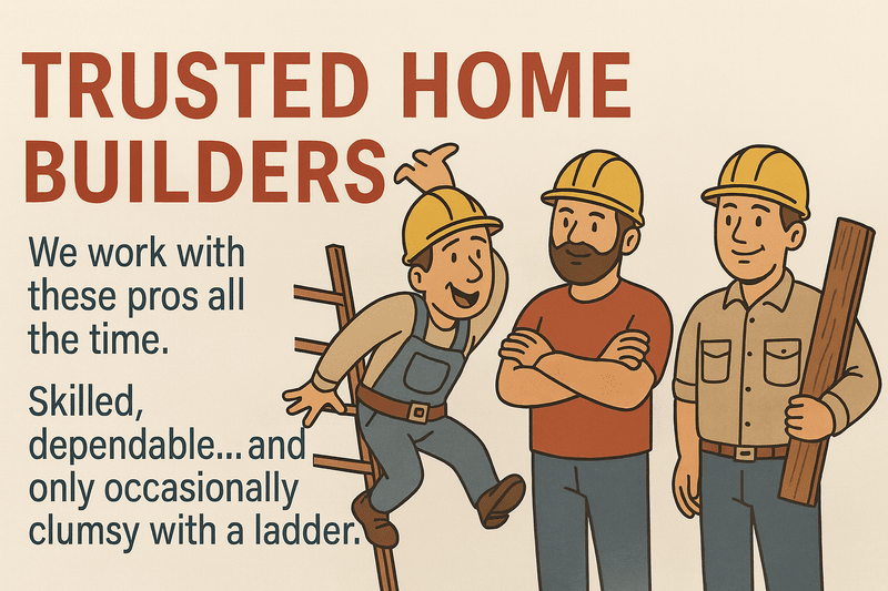 Trusted Home Builders - We work with these professionals