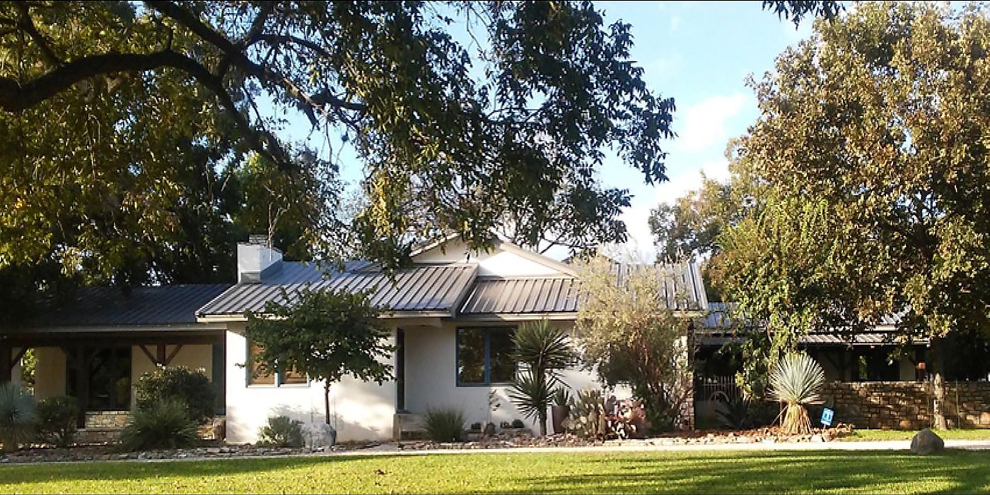 Riverfront Custom Home Design - Waterfront Property Texas Hill Country